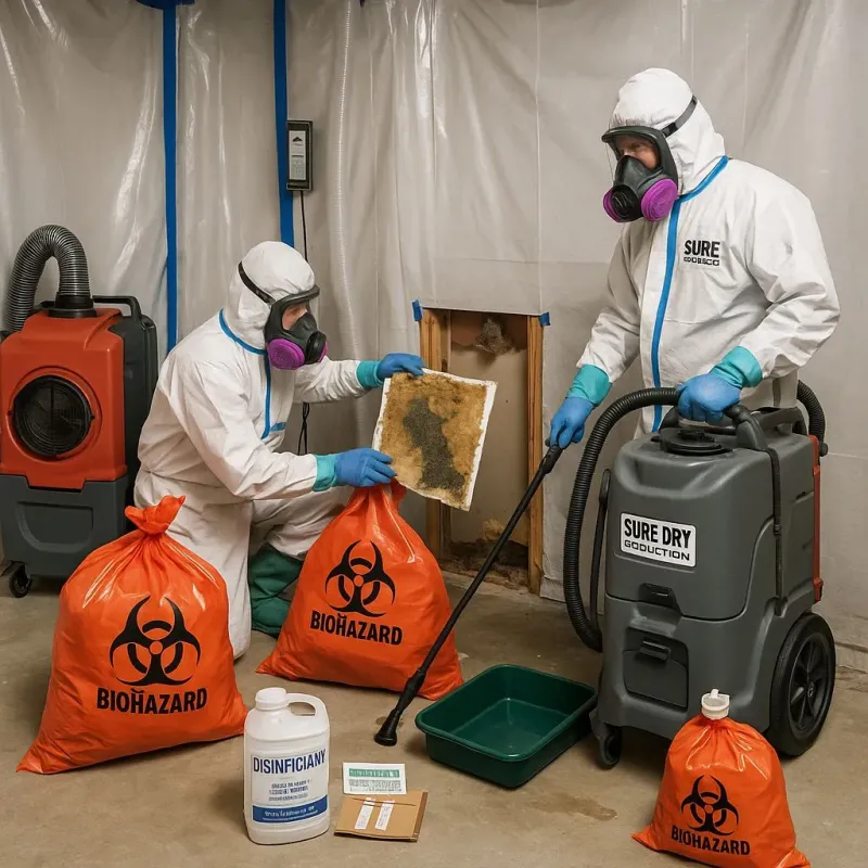 Contaminated Water Handling Protocols process in Hennepin, IL